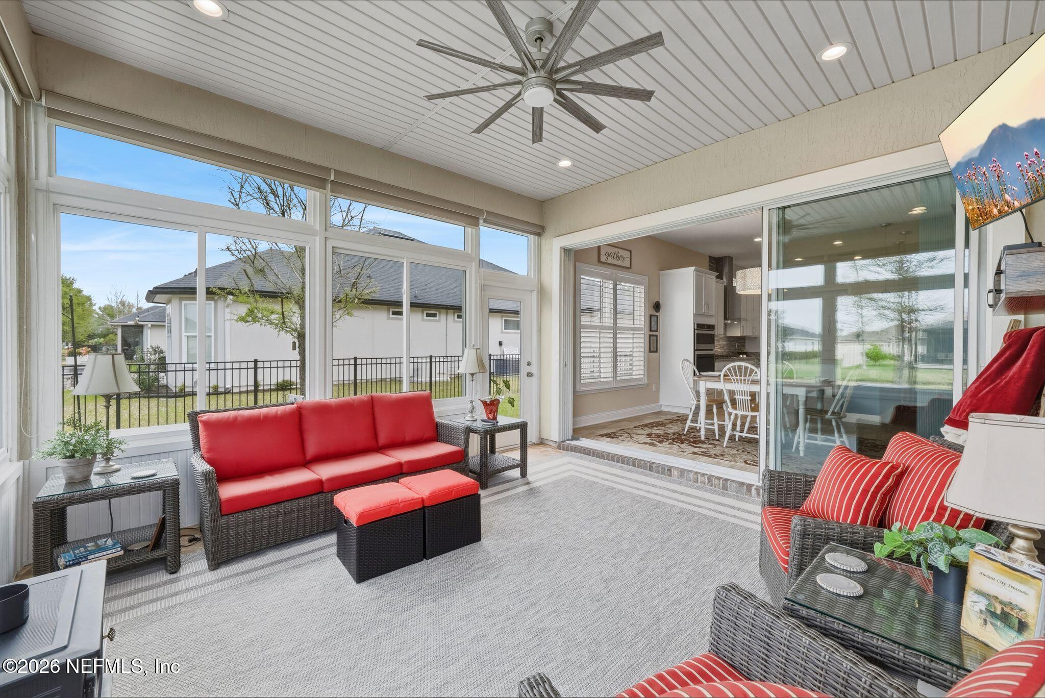334 Athens Drive St. Augustine, FL 32092 - Photo 13 of 57 a outdoor living space with furniture