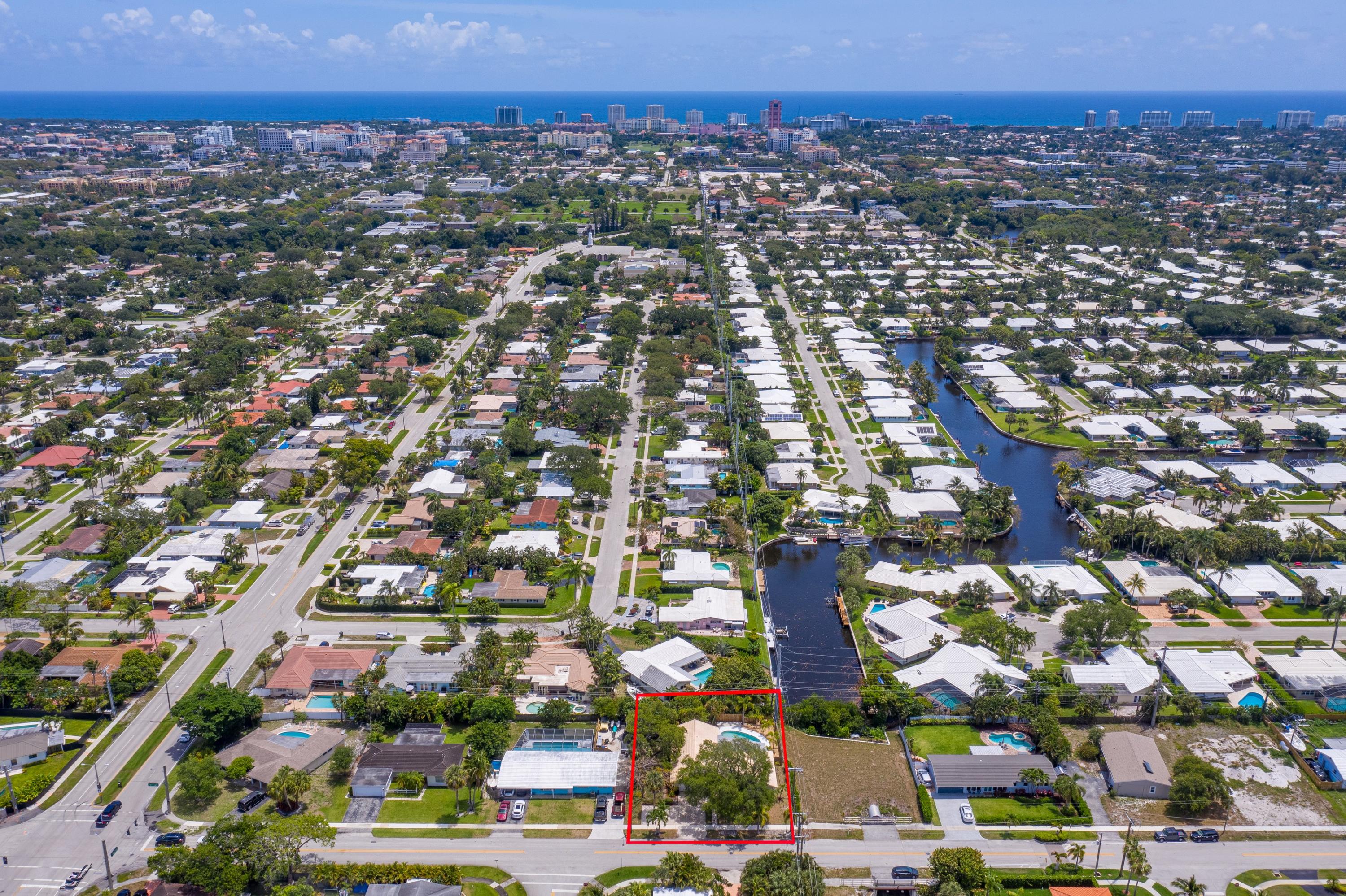 700 Southwest 9th Avenue Boca Raton, FL 33486 - Photo 3 of 29 Aerial Ocean View