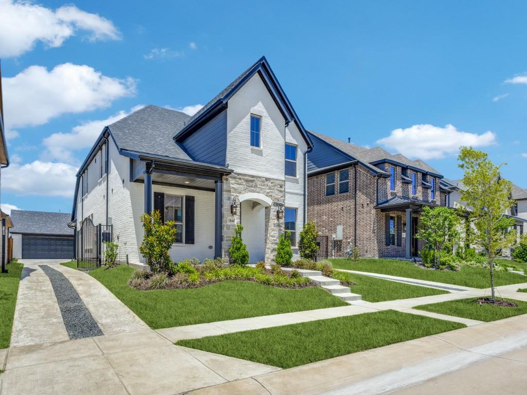 1844 Rosedale Avenue Van Alstyne, TX 75495 - Photo 2 of 24 This dream home offers beautiful painted brick paired with stone to create fantastic curb appeal!
