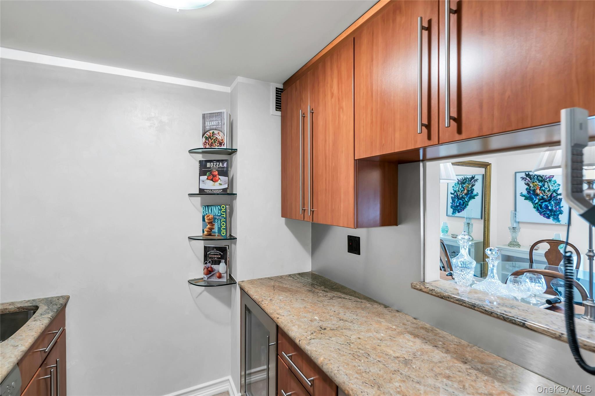 2 Richmond Road, Unit 5W Lido Beach, NY 11561 - Photo 23 of 42 Galley Kitchen to Pass Thru to Dining Area