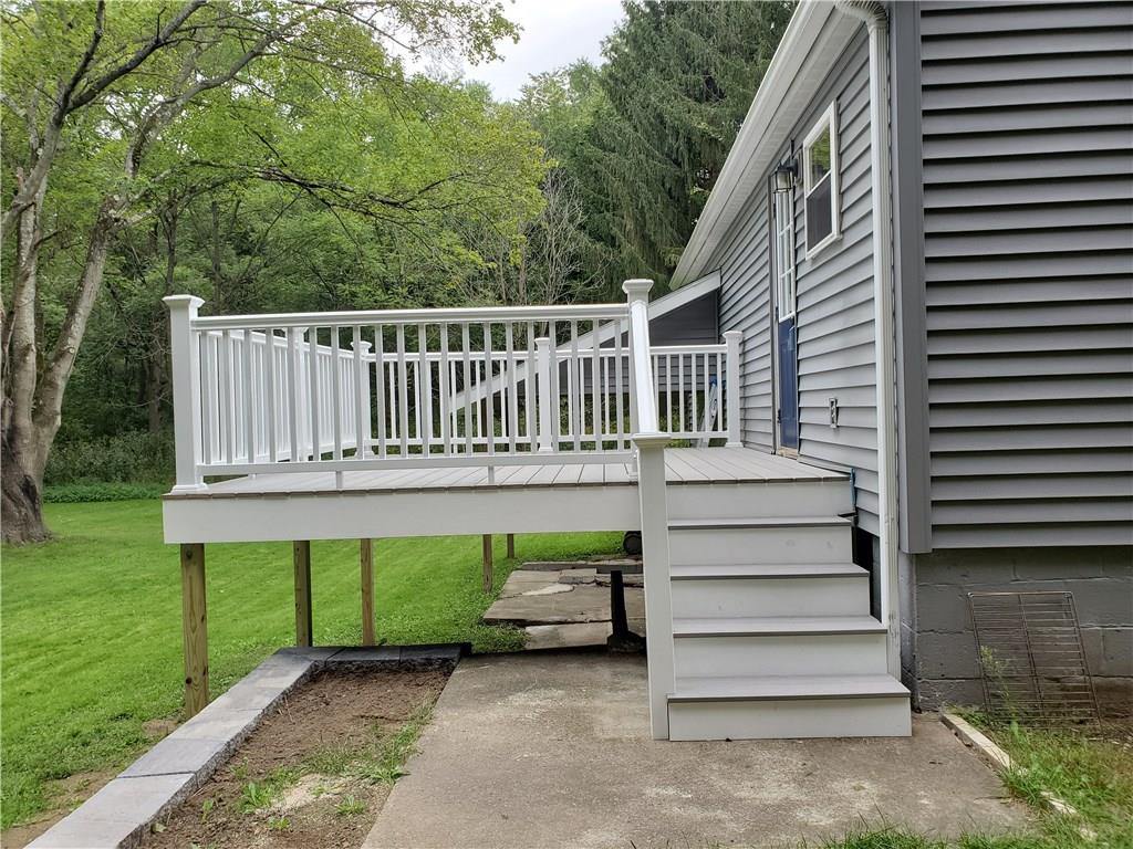 861 New Castle Road Slippery Rock, PA 16057 - Photo 4 of 22 New rear deck for summer time relaxing.
