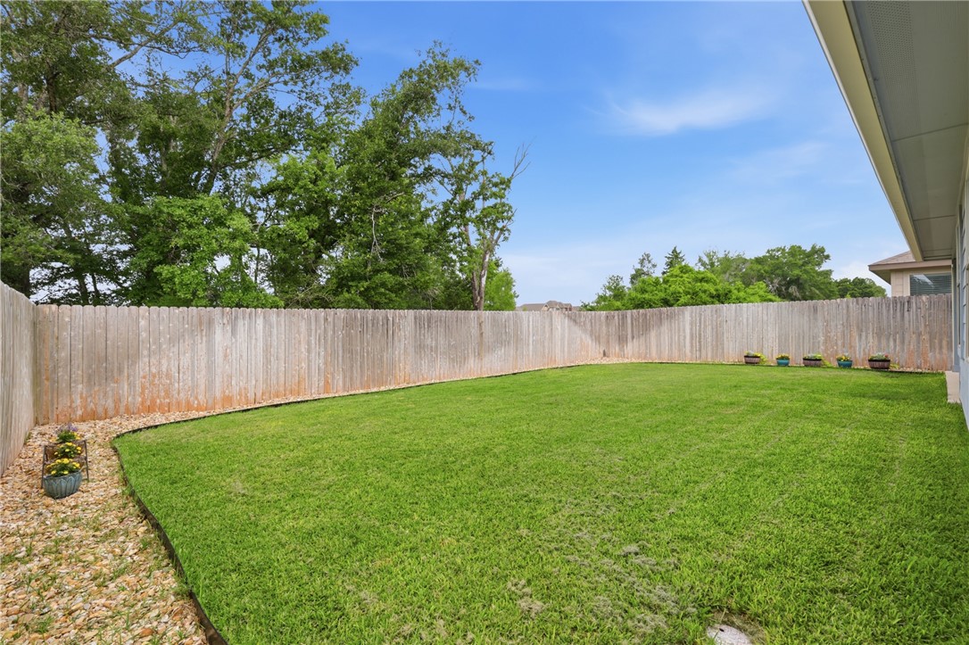 1943 Thorndyke Lane Bryan, TX 77807 - Photo 28 of 28 NO REAR NEIGHBORS! Enjoy the privacy of the greenbelt from your backyard
