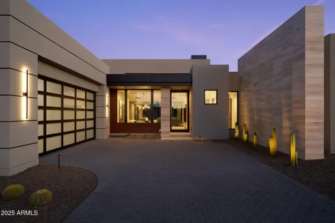 a view of a big room with windows