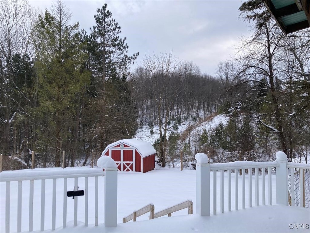 5758 Hamilton Road Elbridge, NY 13080 - Photo 6 of 27 The photo is more of the hillside on the southern