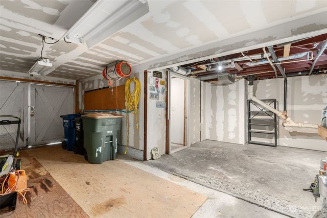 a view of balcony with deck and wooden floor