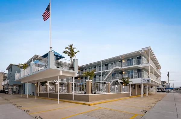 a view of a large building