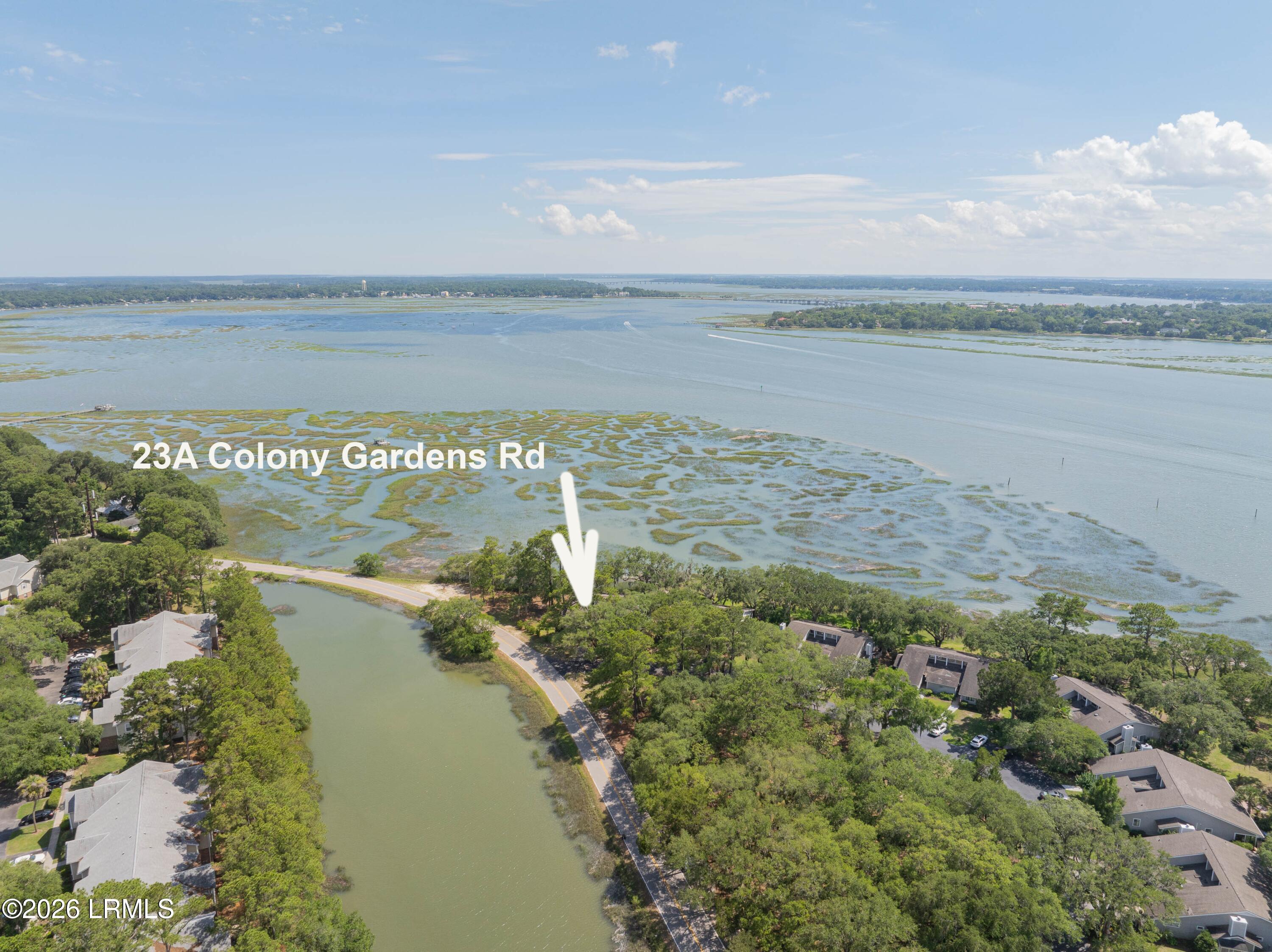 23 Colony Gardens Road, Unit A Beaufort, SC 29907 - Photo 2 of 46 23A Colony Gardens Drone-21