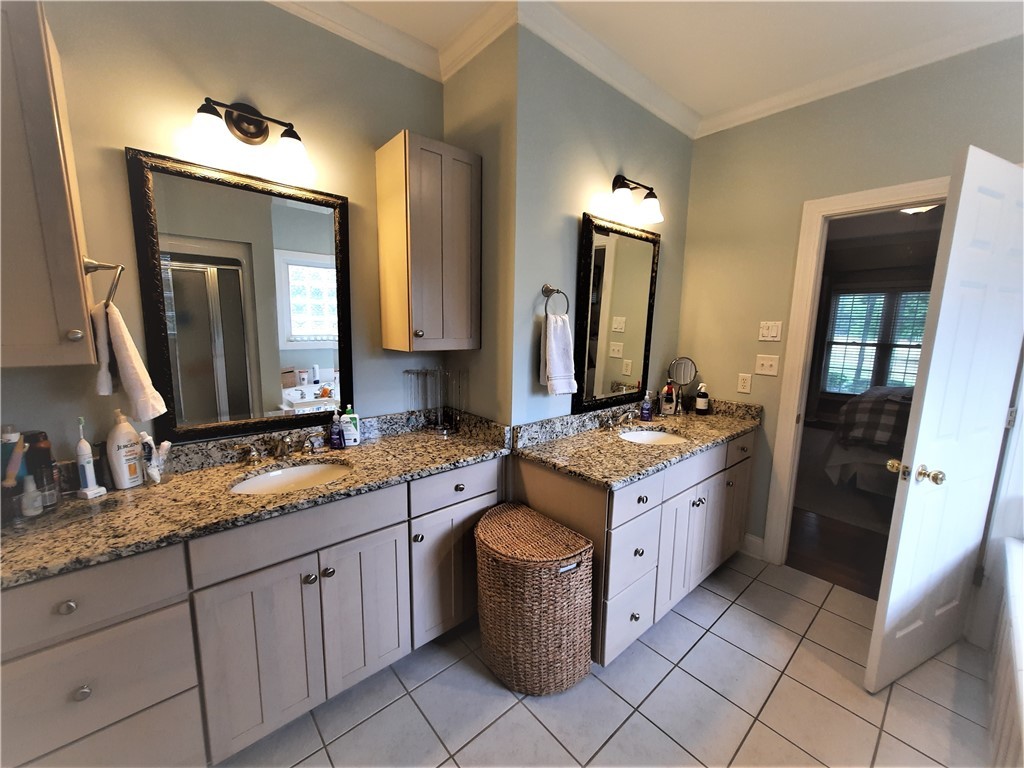 3104 Myrtlewood Anderson, SC 29621 - Photo 32 of 49 Master Bathroom with Tile Floors