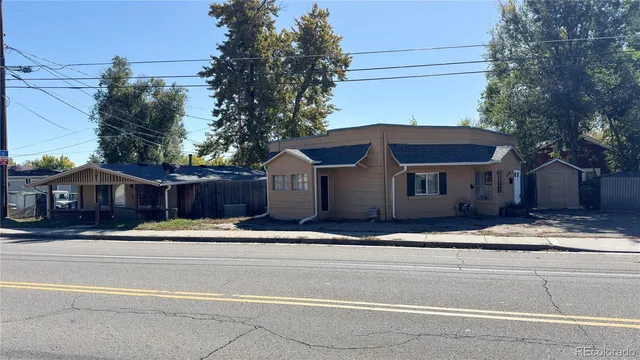 front view of a house