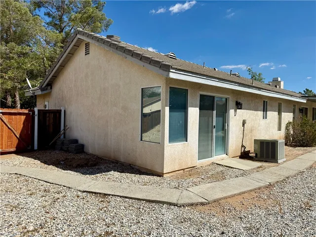 a view of a house with a roof