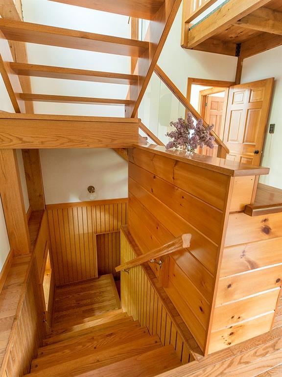 22 Collins Pattee Road Bath, ME 04530 - Photo 24 of 35 Custom oak stairs to lower level