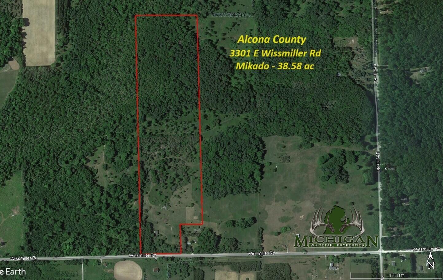 3301 Wissmiller Road Mikado, MI 48745 - Photo 2 of 47 Wissmiller Map 1