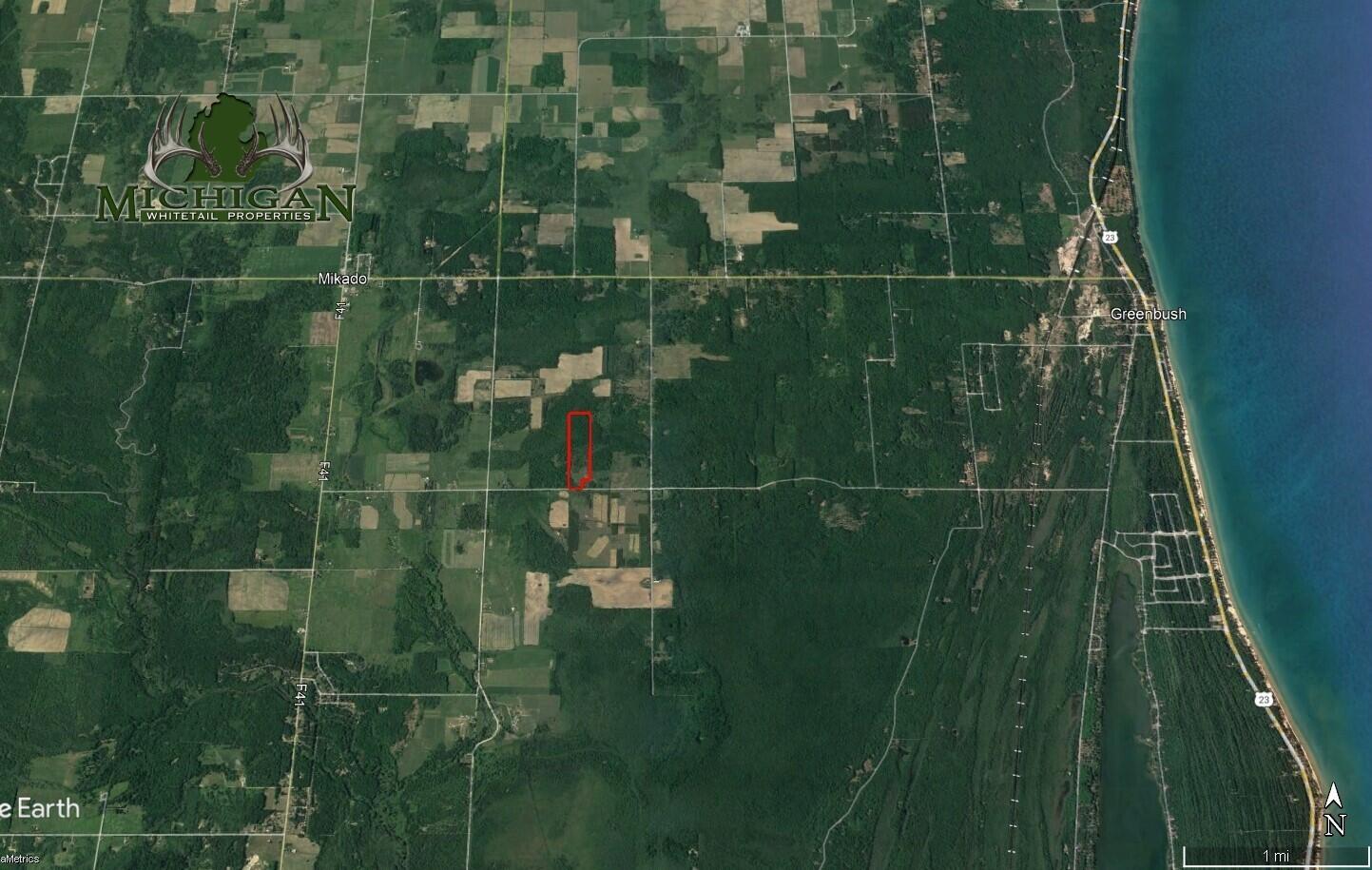3301 Wissmiller Road Mikado, MI 48745 - Photo 47 of 47 Wissmiller Map 2