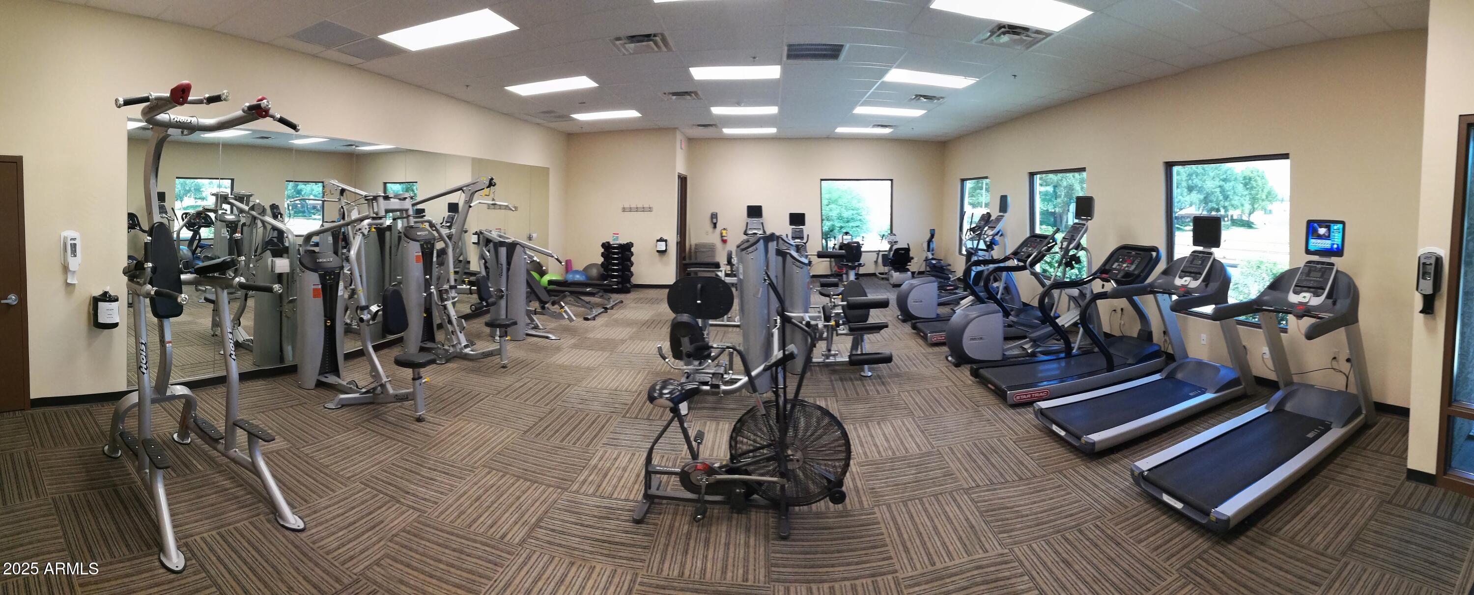 7750 East Broadway Road, Unit 191 Mesa, AZ 85208 - Photo 17 of 23 a view of a room with gym equipment