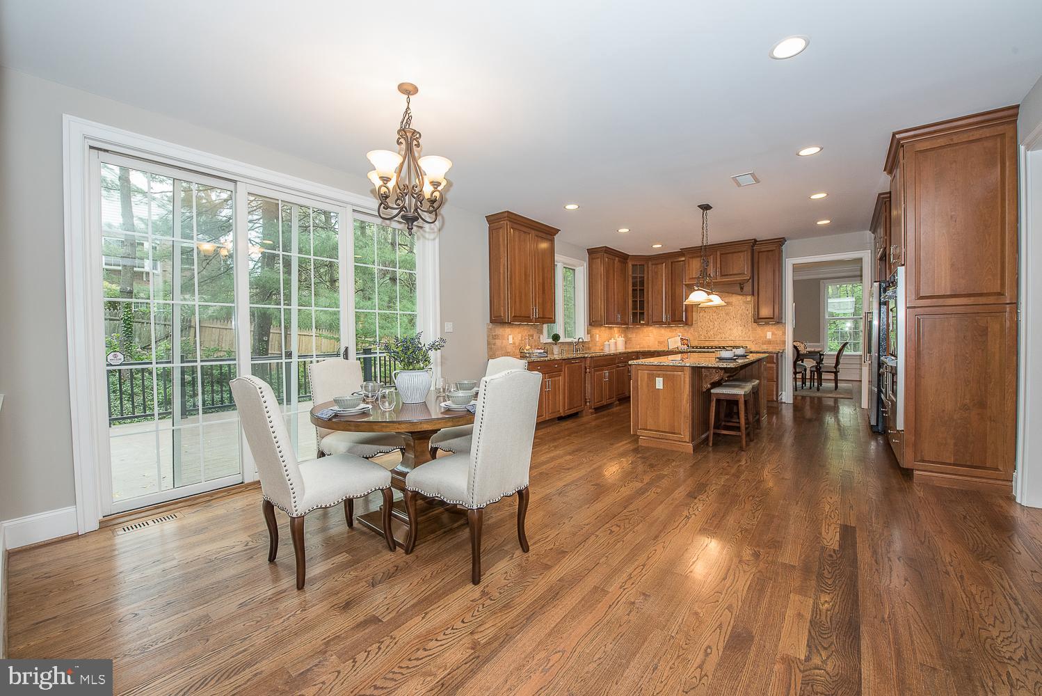 2236 North Stone Ridge Lane Villanova, PA 19085 - Photo 14 of 37 Eat-In Area and Kitchen