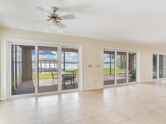 a view of swimming pool with garden