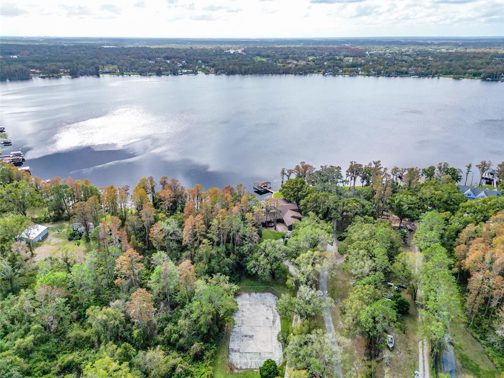 18120 Wayne Road Odessa, FL 33556 - Photo 100 of 100 a view of a lake with a mountain in the background