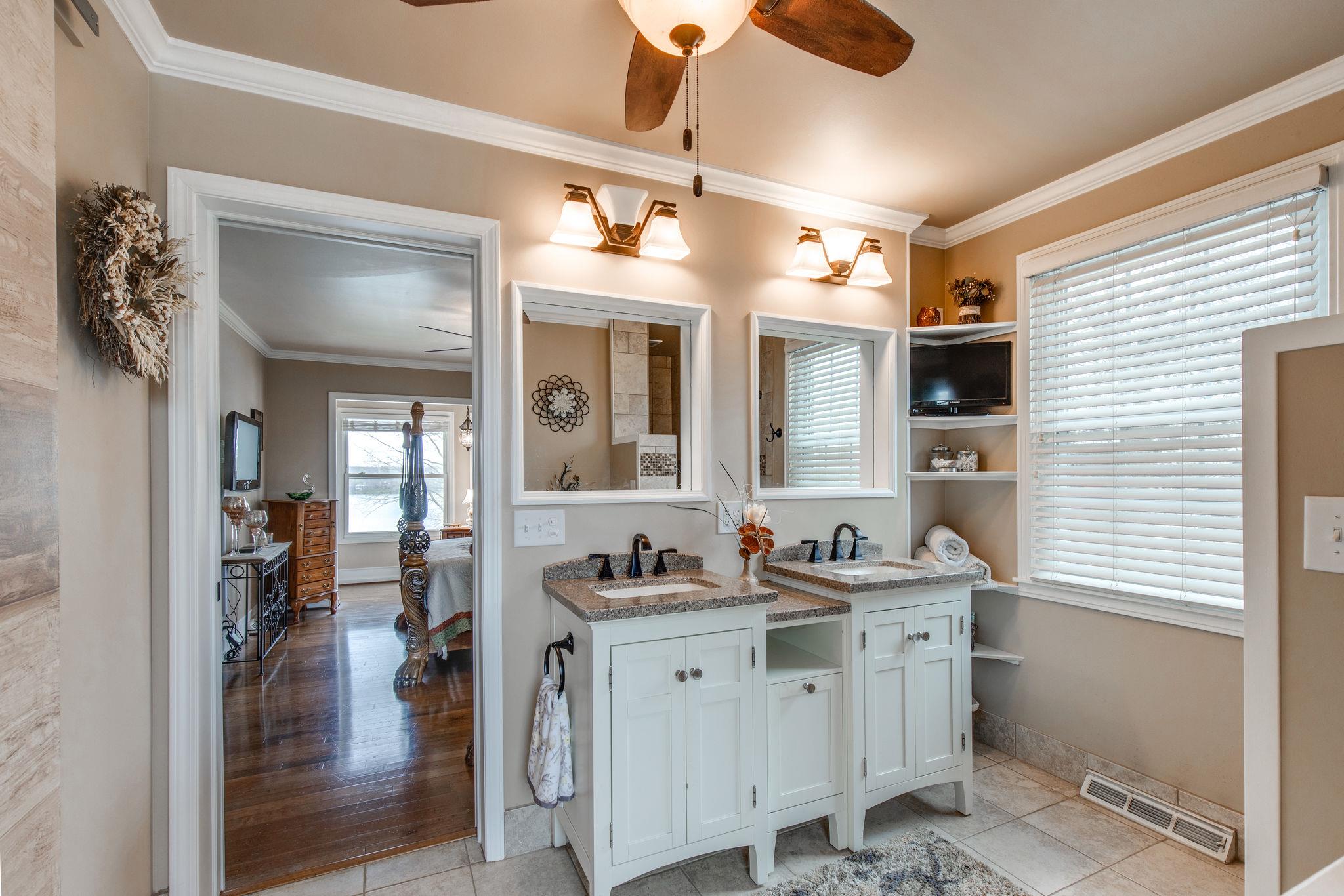 382 Green Harbor Road Old Hickory, TN 37138 - Photo 15 of 30 All New En-Suite complete with 2nd Walk in Closet, Double Vanities and Large walk in Shower
