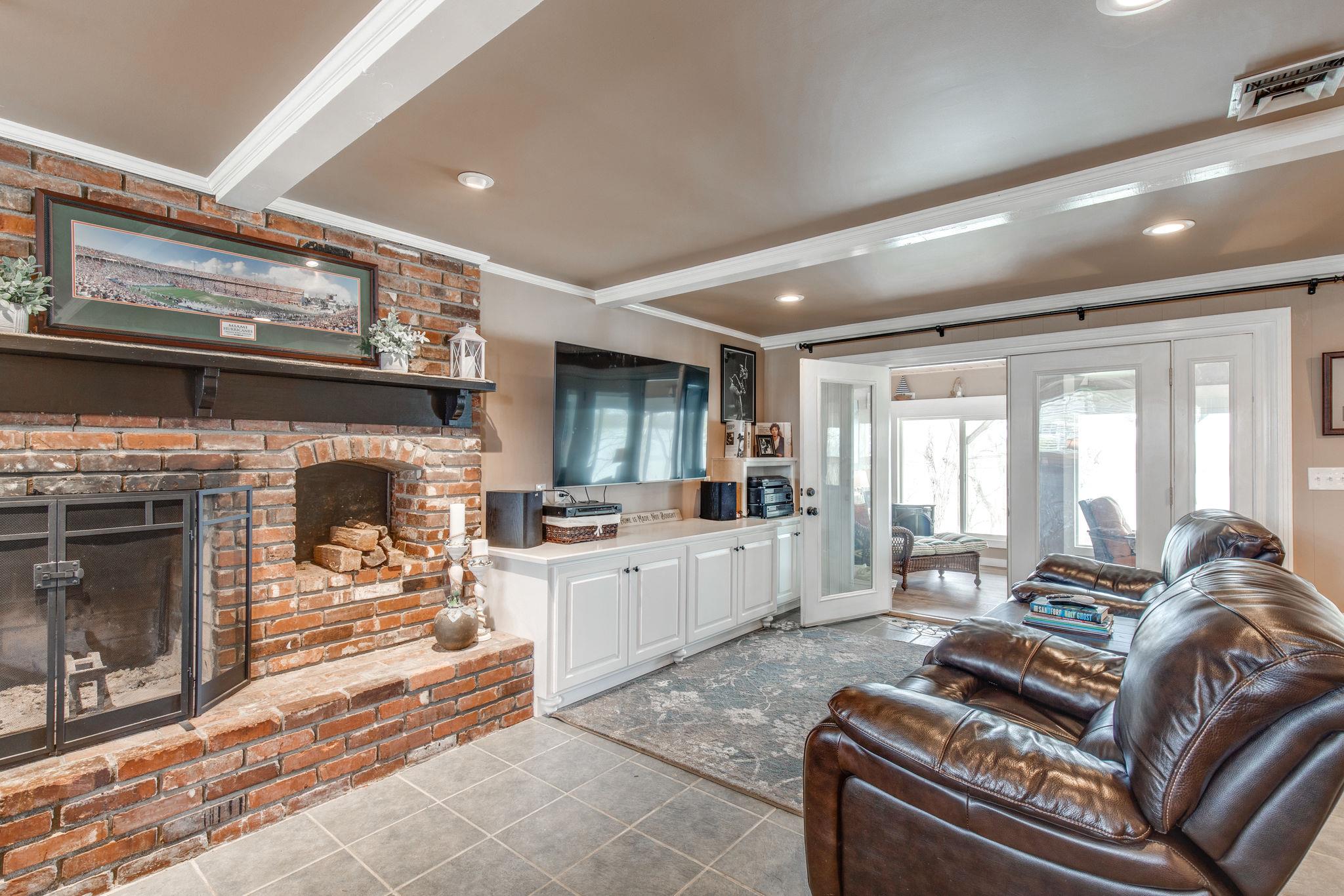 382 Green Harbor Road Old Hickory, TN 37138 - Photo 18 of 30 Cozy Wood Burning Fireplace has Gas Starter