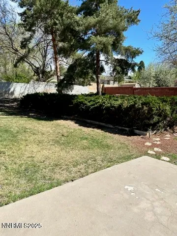 a view of outdoor space and yard