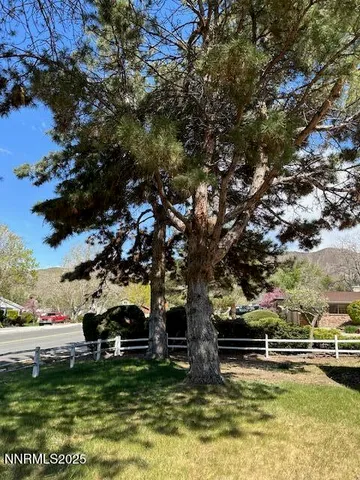 a view of swimming pool from a outdoor space