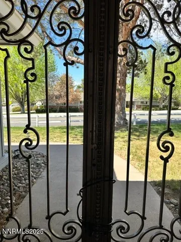a view of a interior of the house and windows