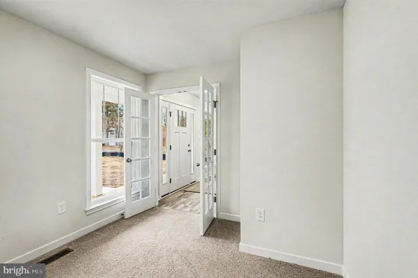 a house view with a outdoor space