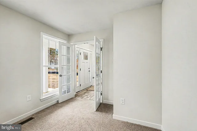 a house view with a outdoor space