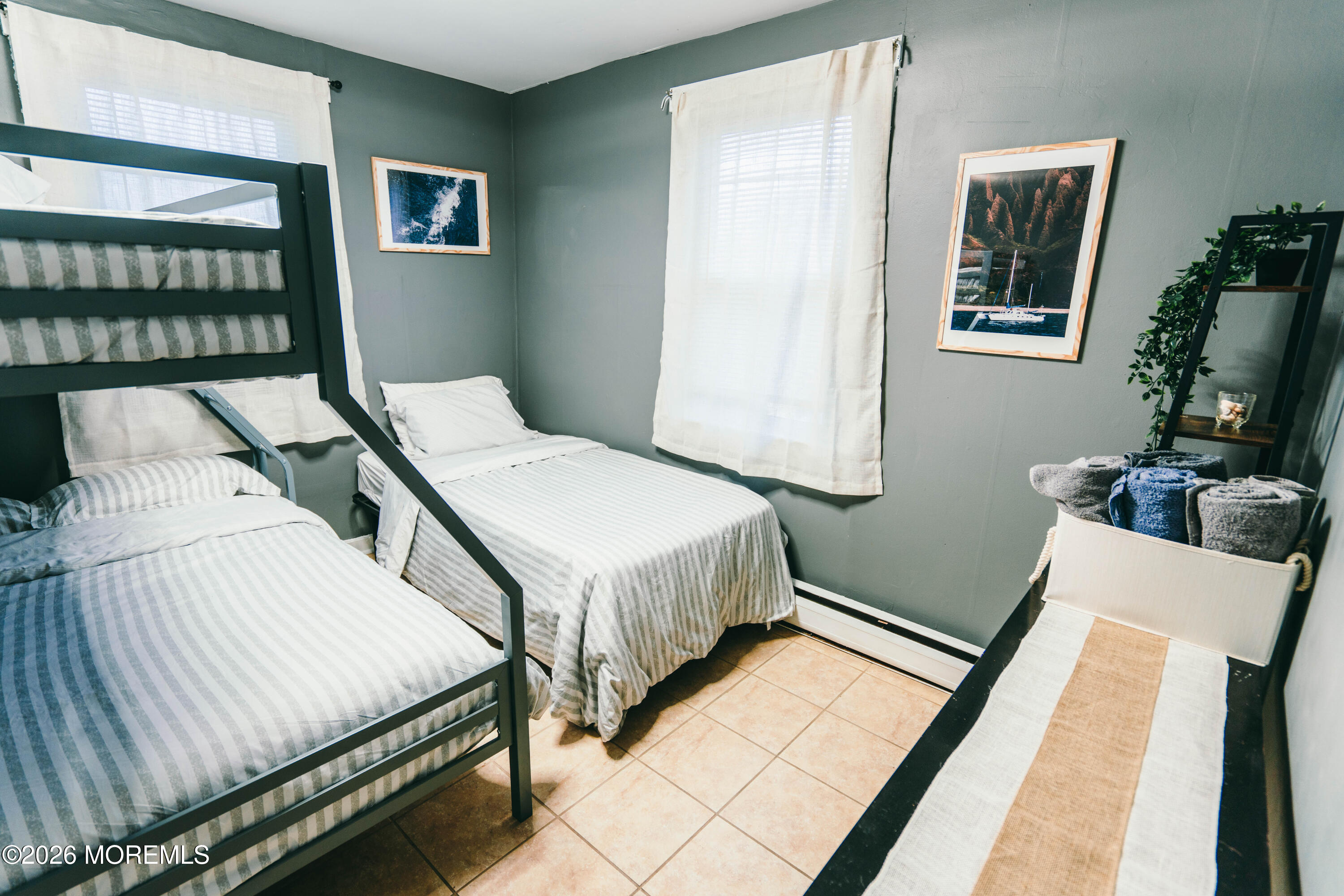 13 Decatur Avenue, Unit C Seaside Park, NJ 08752 - Photo 20 of 35 a bedroom with 2 bed and a window