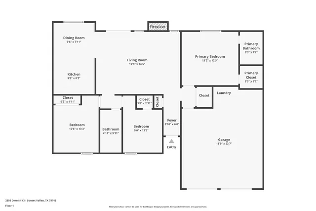$2,400 | 2803 Cornish Circle, Austin, TX 78745