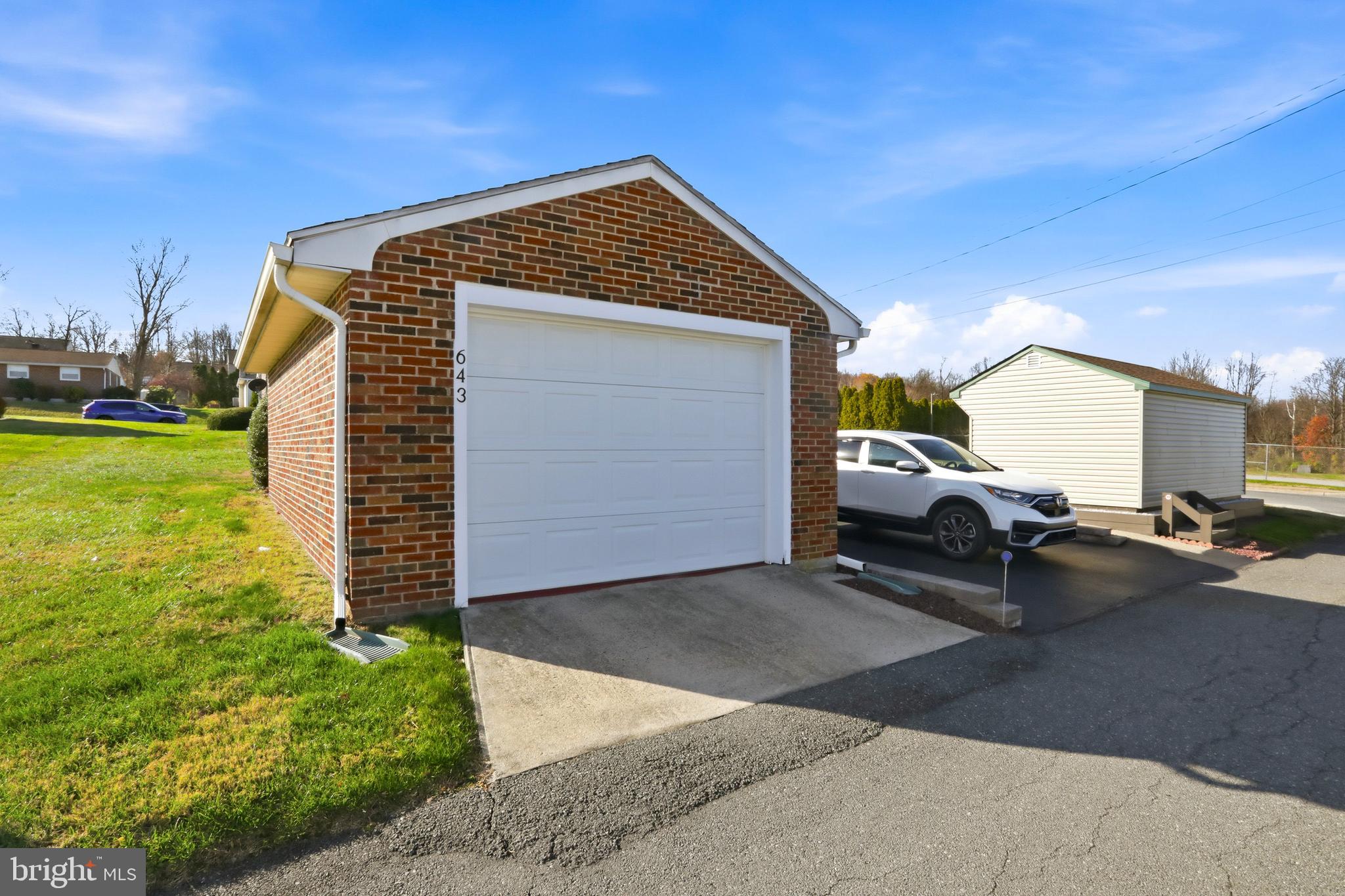 643 West 3rd Street Birdsboro, PA 19508 - Photo 27 of 28 a front view of a house with garden