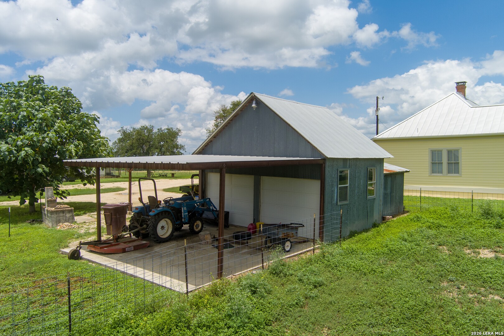 4515 Stapper Road St. Hedwig, TX 78152 - Photo 35 of 64 a view of house with backyard porch and garden
