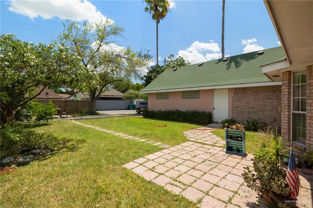 1204 East Jackson Avenue Pharr, TX 78577 - Photo 11 of 18 View of yard featuring a patio