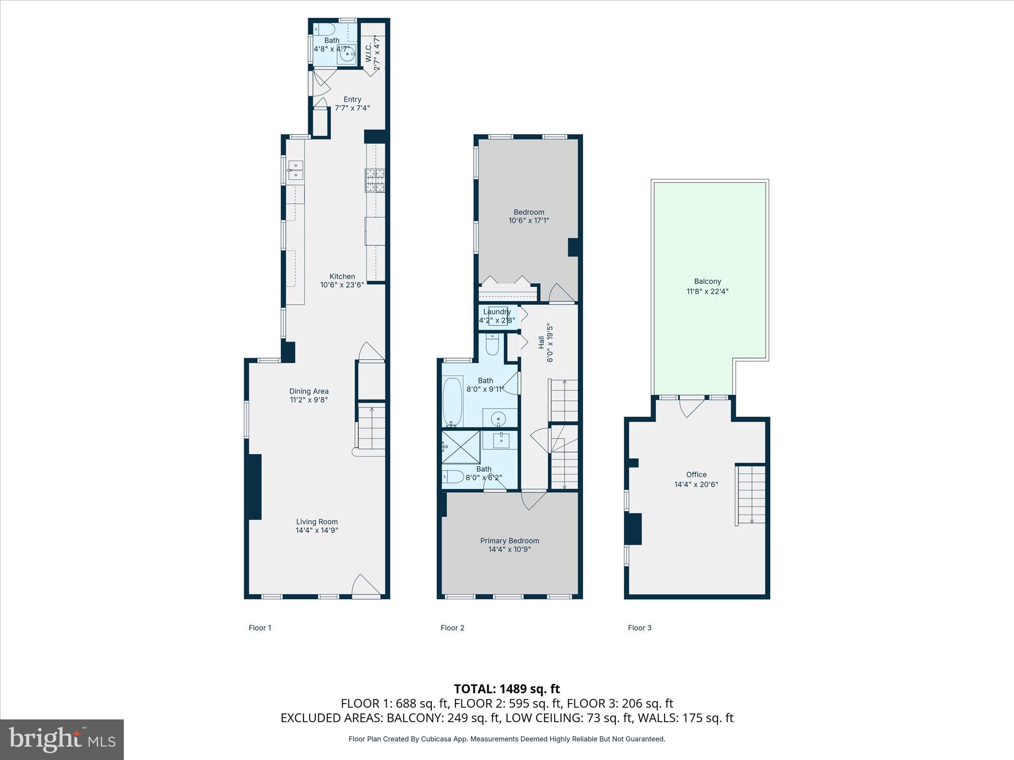 618 High Street Lancaster, PA 17603 - Photo 35 of 35 all_floors_618_high_street_lancaster_with_dim