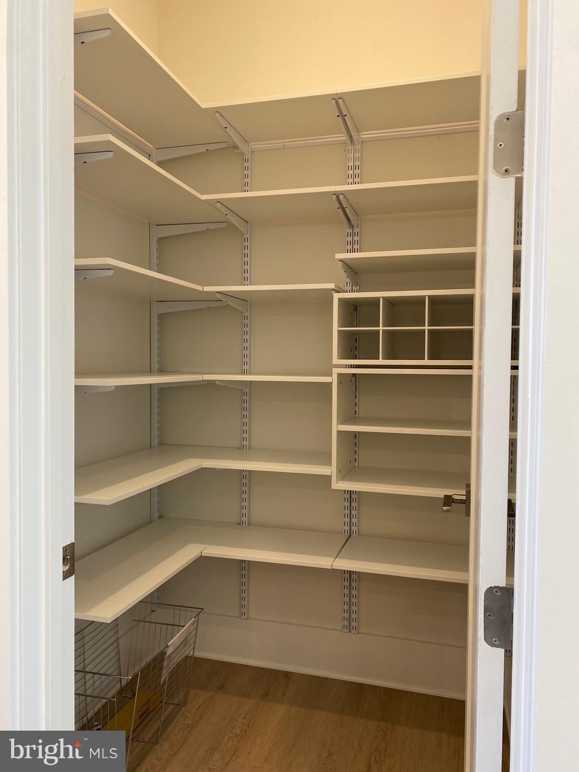 14944 Dispatch Street, Unit 2 Rockville, MD 20850 - Photo 10 of 36 a view of walk in closet with empty racks