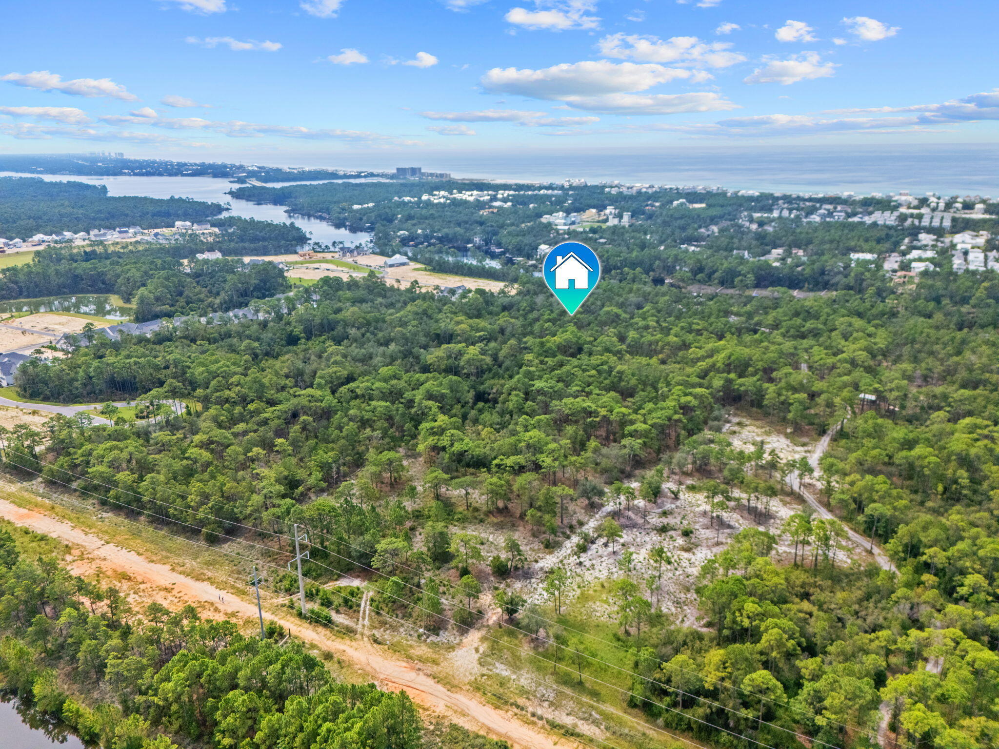 Lot 17 East Rattlesnake Trail Inlet Beach Inlet Beach, FL 32461 - Photo 6 of 10 a view of a city