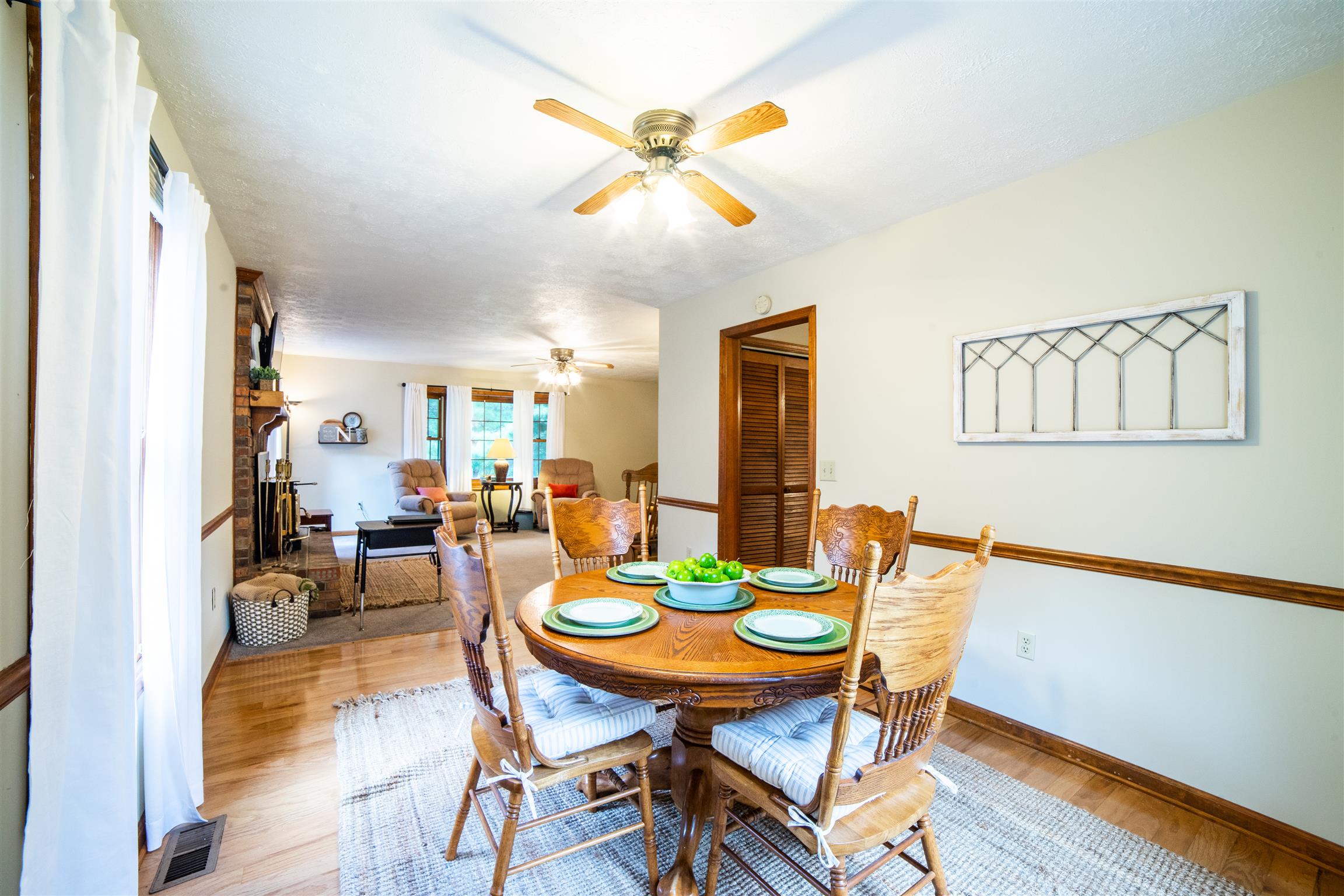 2190 Glencoe Road Culleoka, TN 38451 - Photo 7 of 30 Dining Room Open to Living Room Area