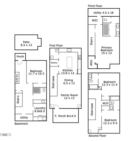 $624,900 | 2938 Chapel Hill Road, Unit A, Durham, NC 27707