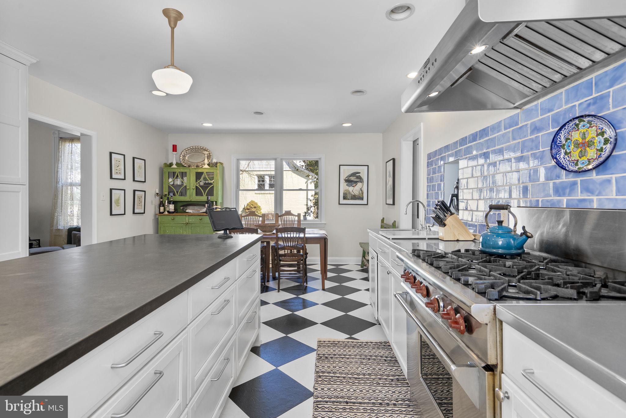 212 Dearborn Avenue Silver Spring, MD 20901 - Photo 14 of 42 Gourmet Kitchen with stone & SS countertops