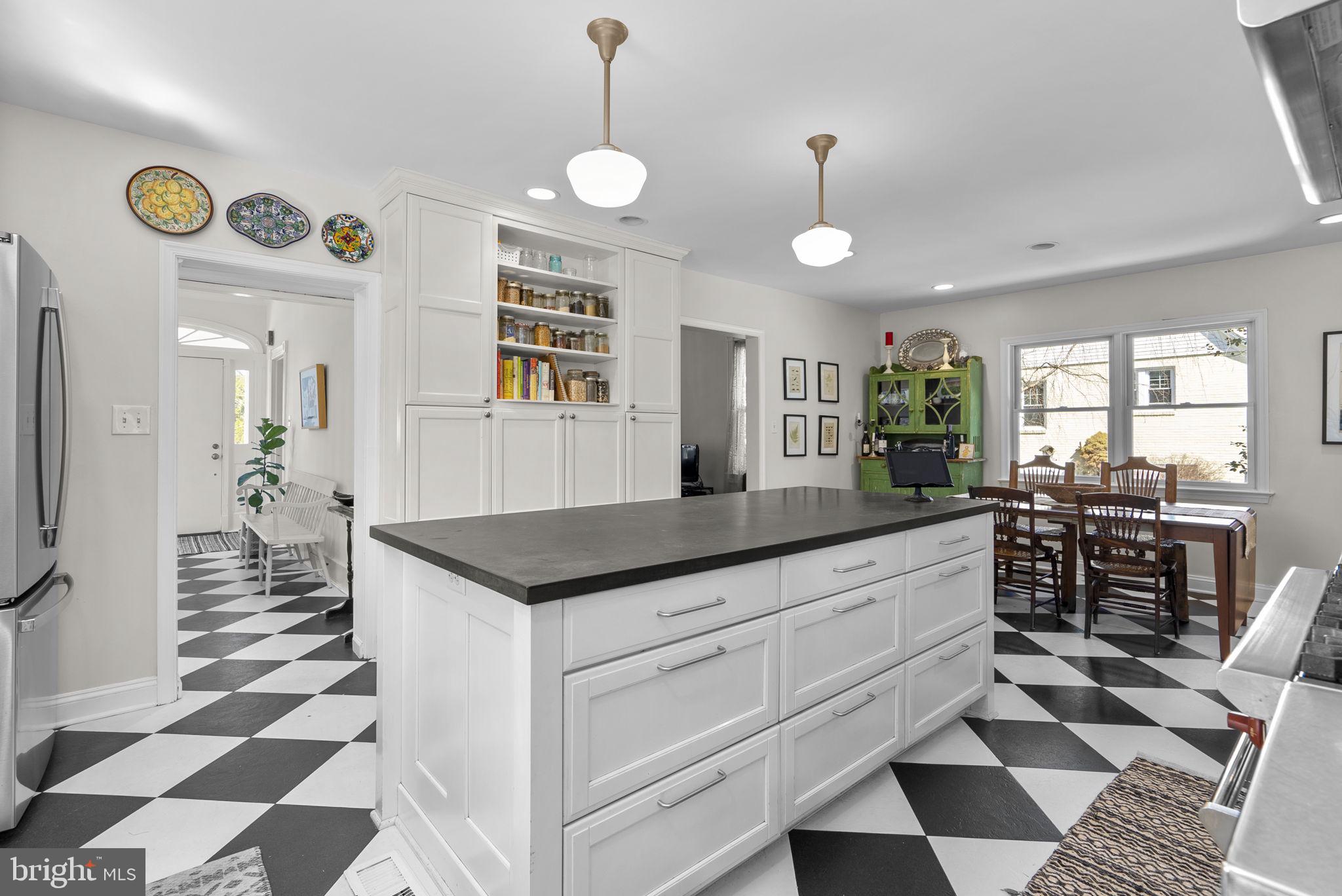 212 Dearborn Avenue Silver Spring, MD 20901 - Photo 16 of 42 Gourmet Kitchen with recessed & pendant lighting