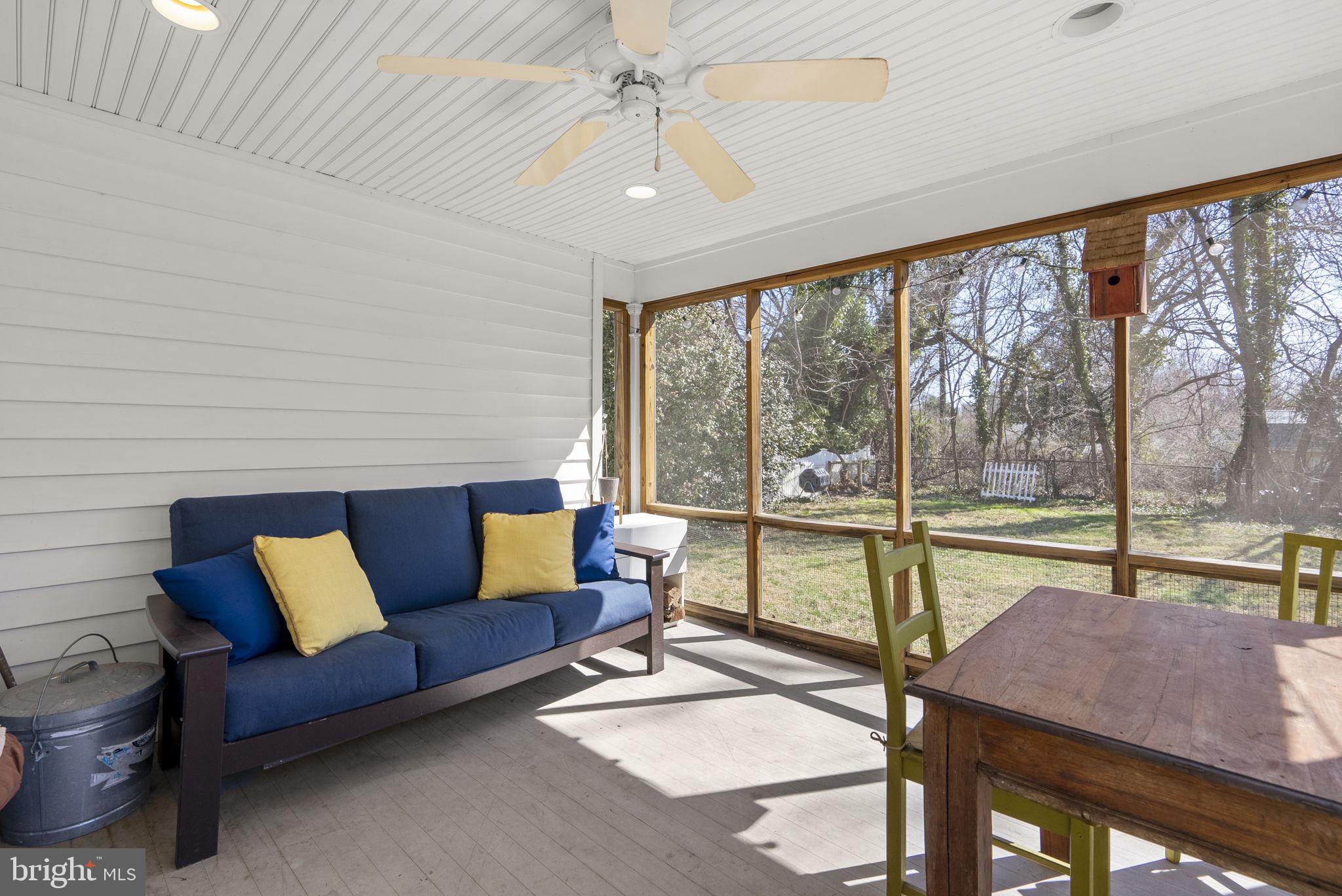 212 Dearborn Avenue Silver Spring, MD 20901 - Photo 22 of 42 Screen Porch off of kitchen