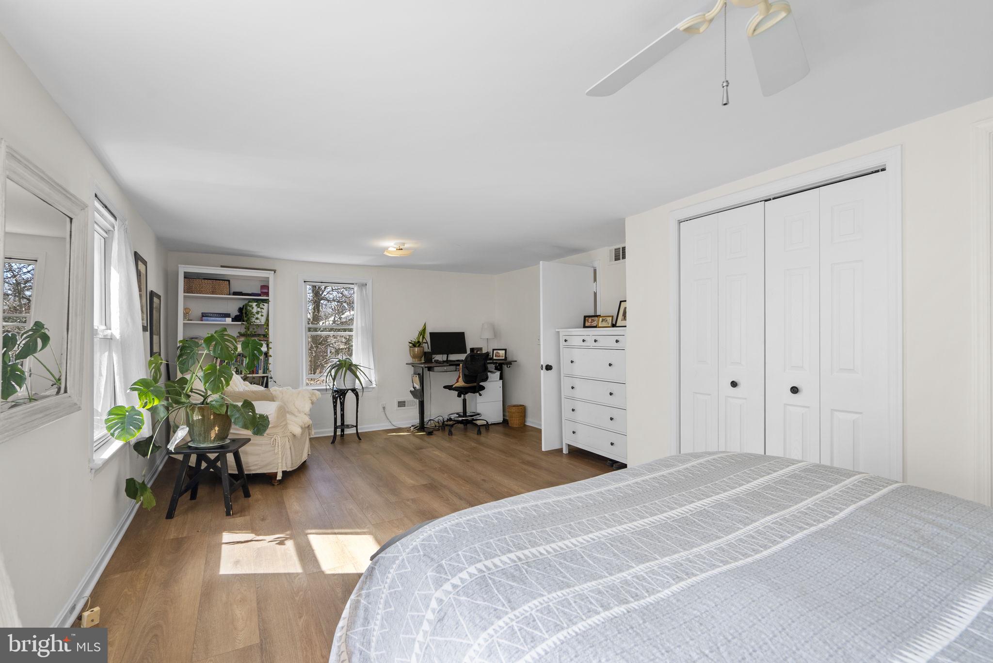 212 Dearborn Avenue Silver Spring, MD 20901 - Photo 25 of 42 Upper Level Primary Bedroom with new LVP Floors