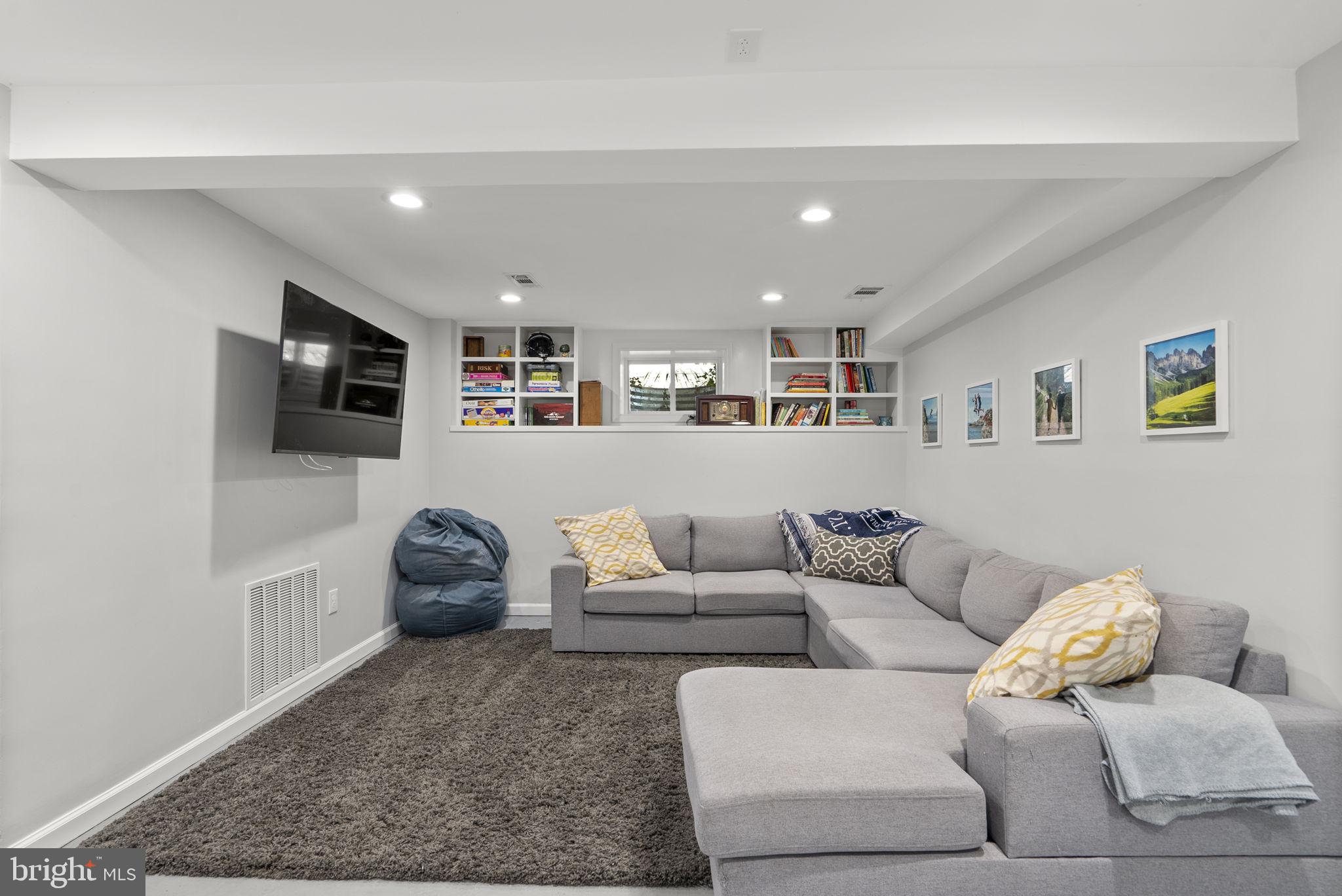 212 Dearborn Avenue Silver Spring, MD 20901 - Photo 35 of 42 Lower Level Family Room