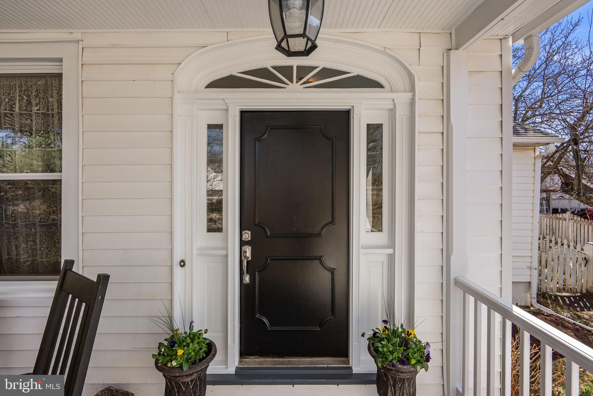 212 Dearborn Avenue Silver Spring, MD 20901 - Photo 4 of 42 Front Door freshly painted