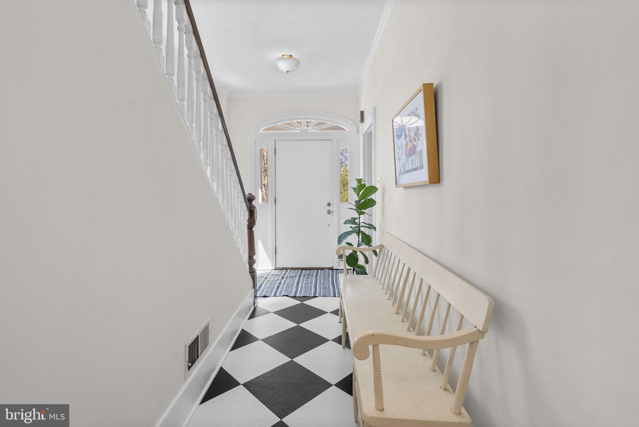 212 Dearborn Avenue Silver Spring, MD 20901 - Photo 7 of 42 Bright & Airy Foyer