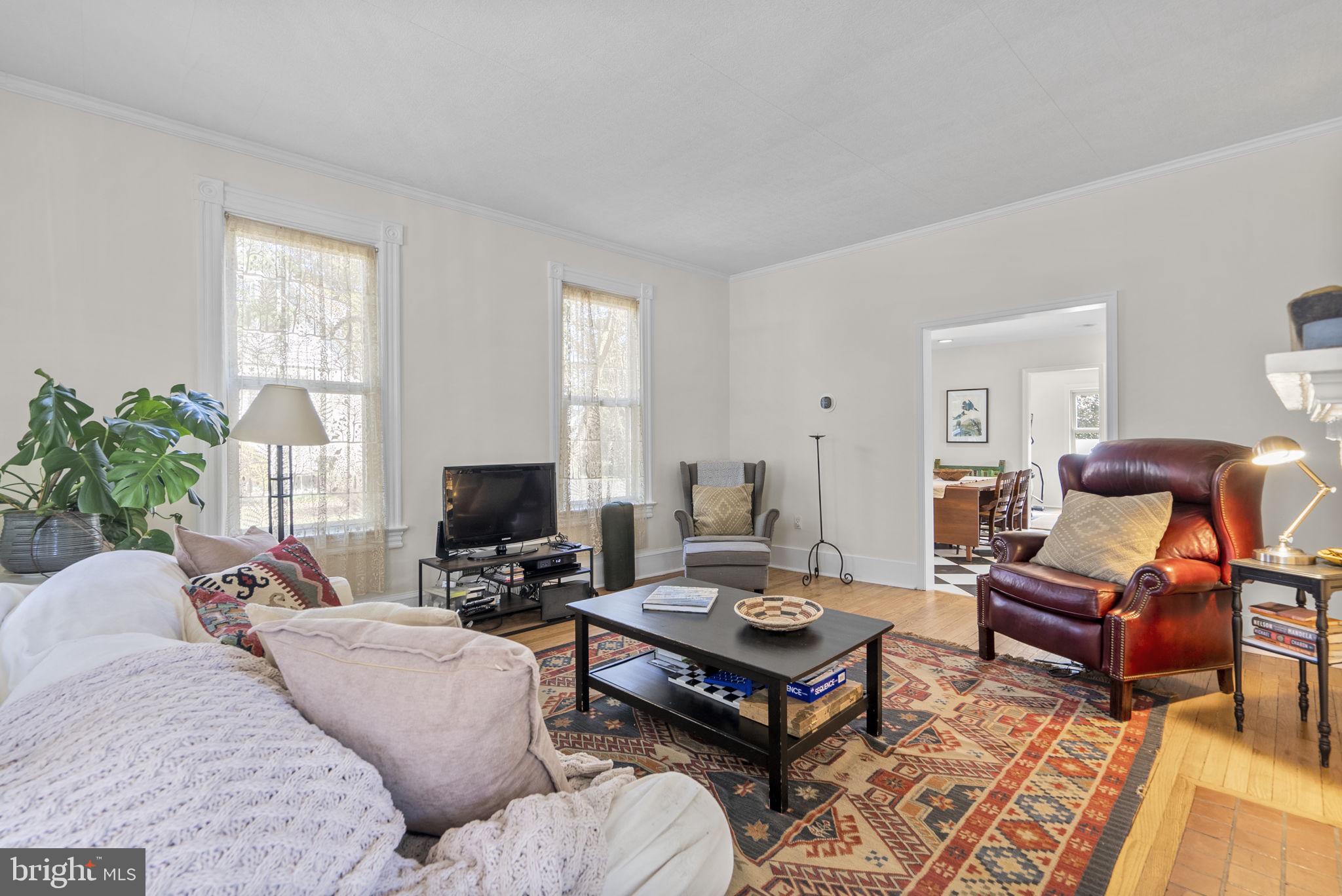 212 Dearborn Avenue Silver Spring, MD 20901 - Photo 9 of 42 Formal Living Room with hardwood floors