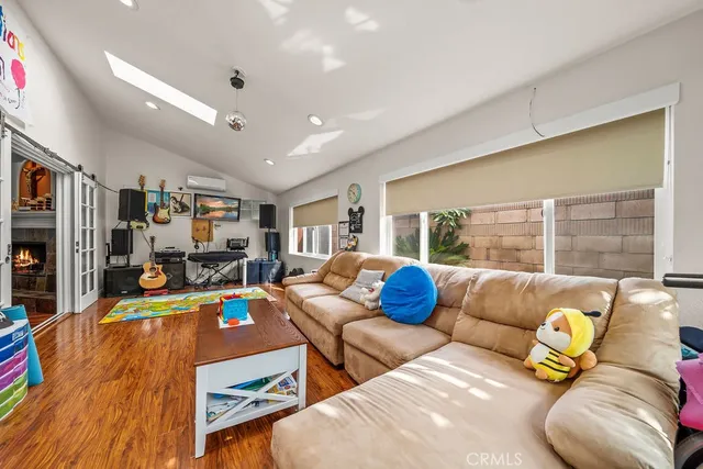a view of a chairs and tables in patio