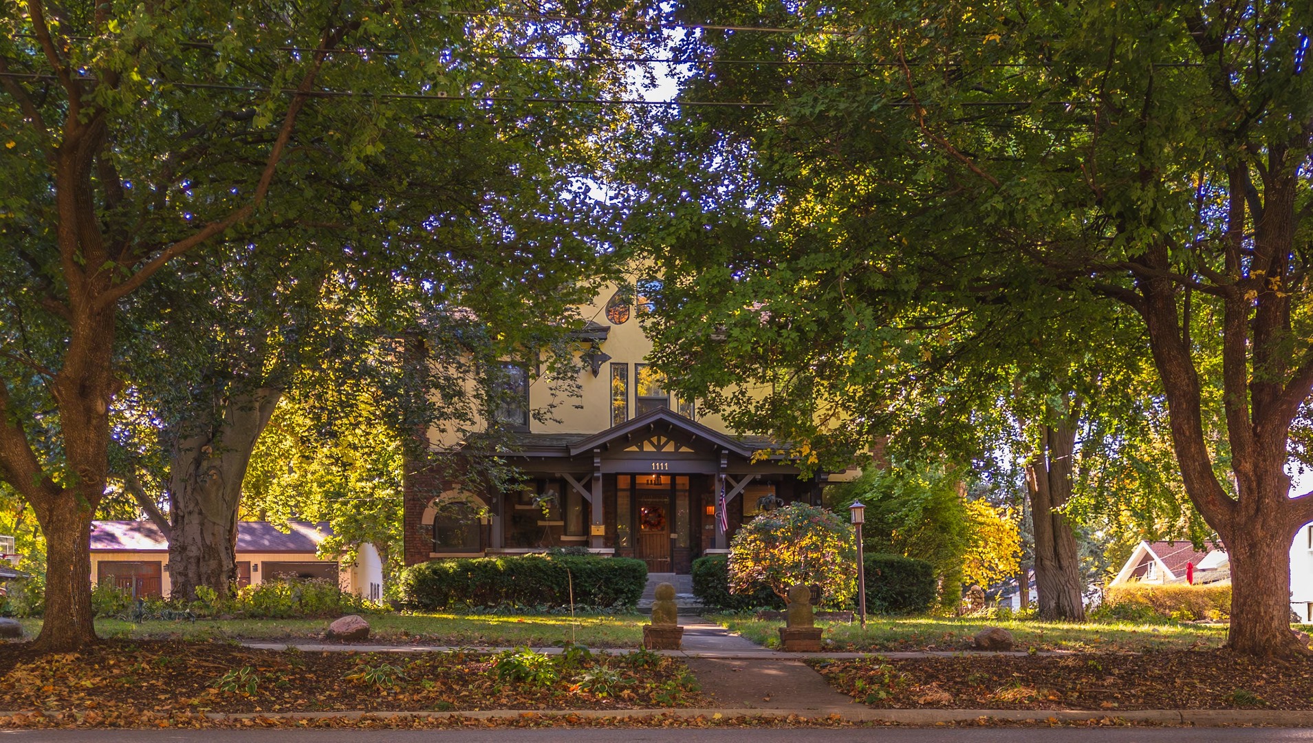 1111 East Grove Street Bloomington, IL 61701 - Photo 1 of 56 front view of a house with a tree