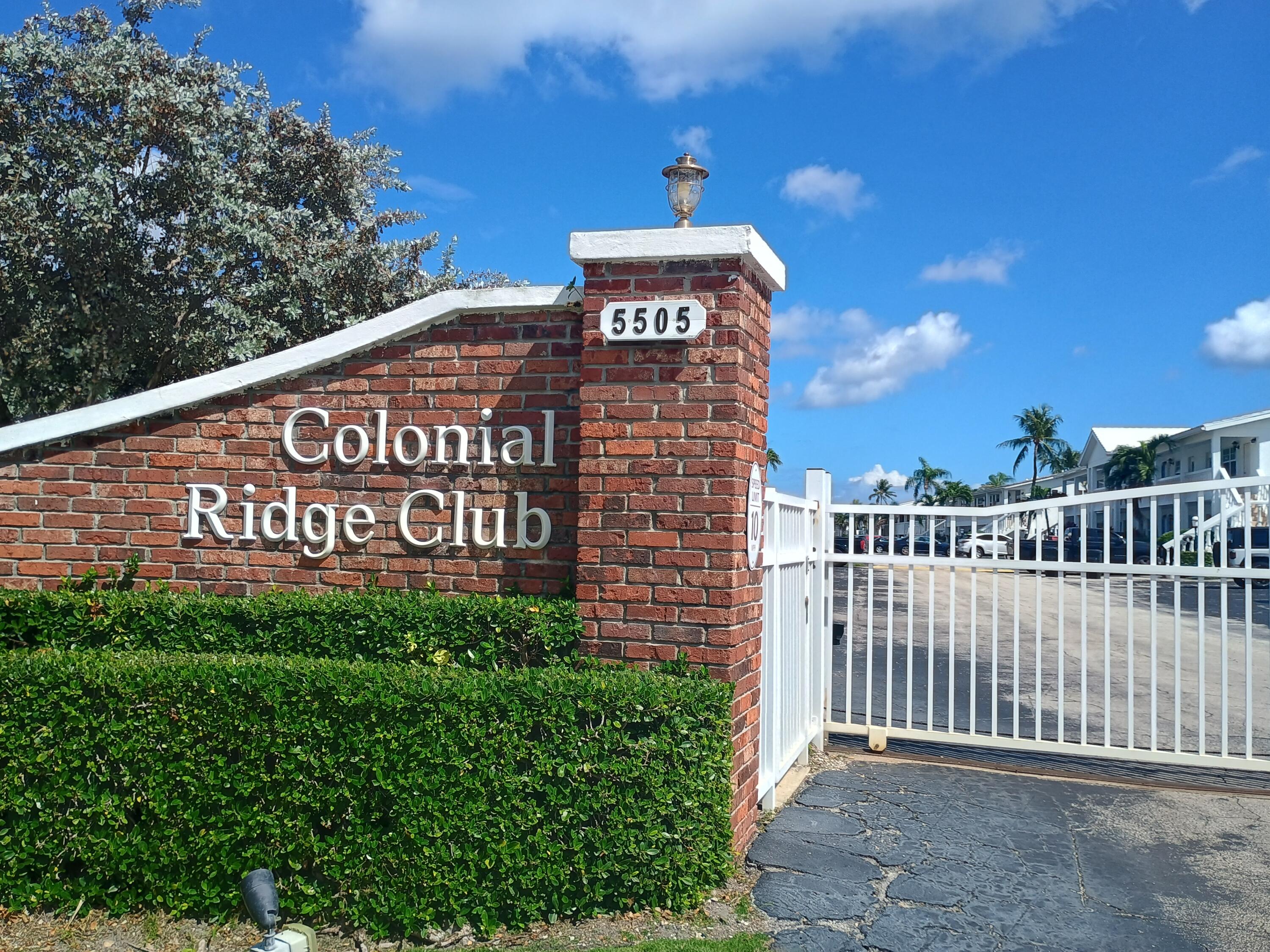 5505 North Ocean Boulevard, Unit 8110 Ocean Ridge, FL 33435 - Photo 18 of 18 a sign on the side of a building