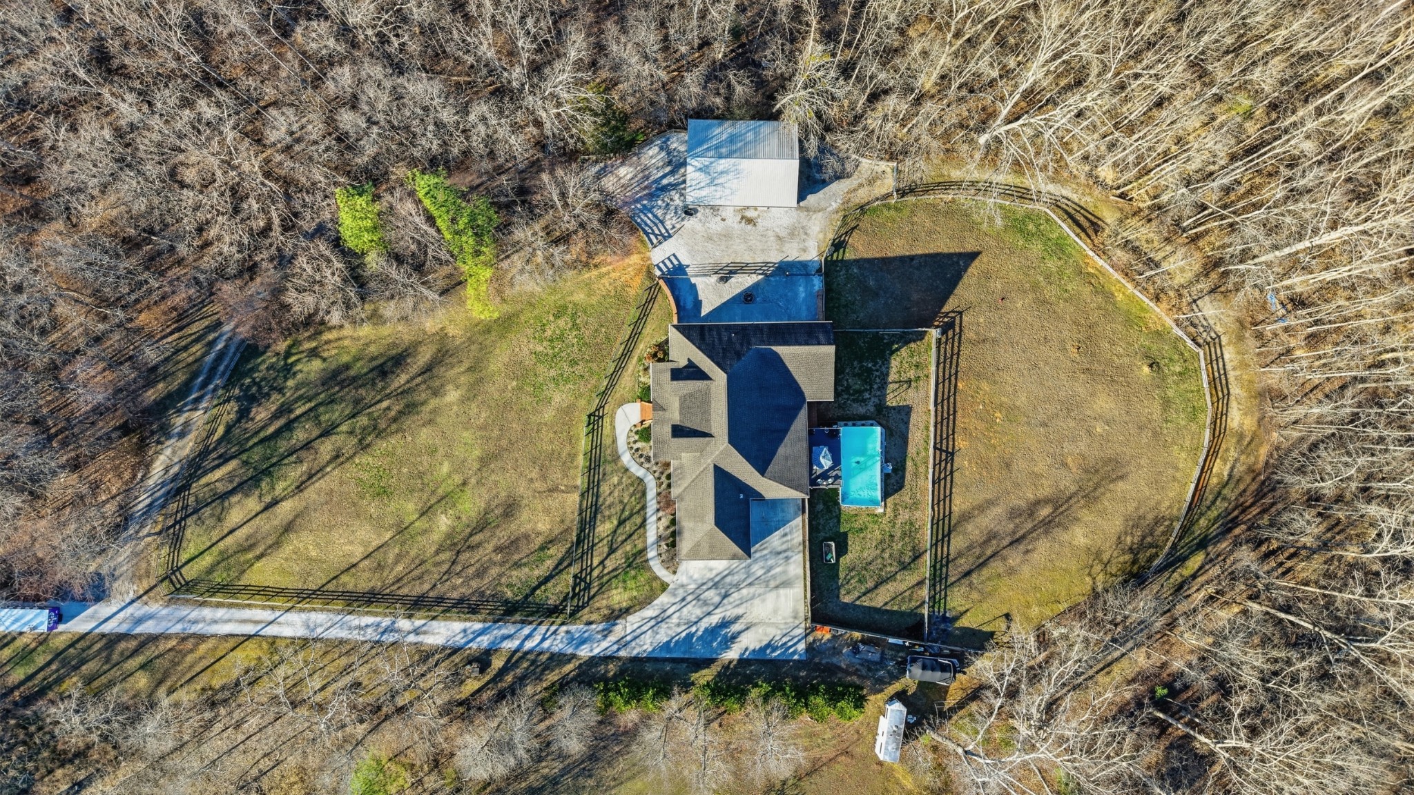 135 Vols Lane Estill Springs, TN 37330 - Photo 5 of 56 a bird view of a house